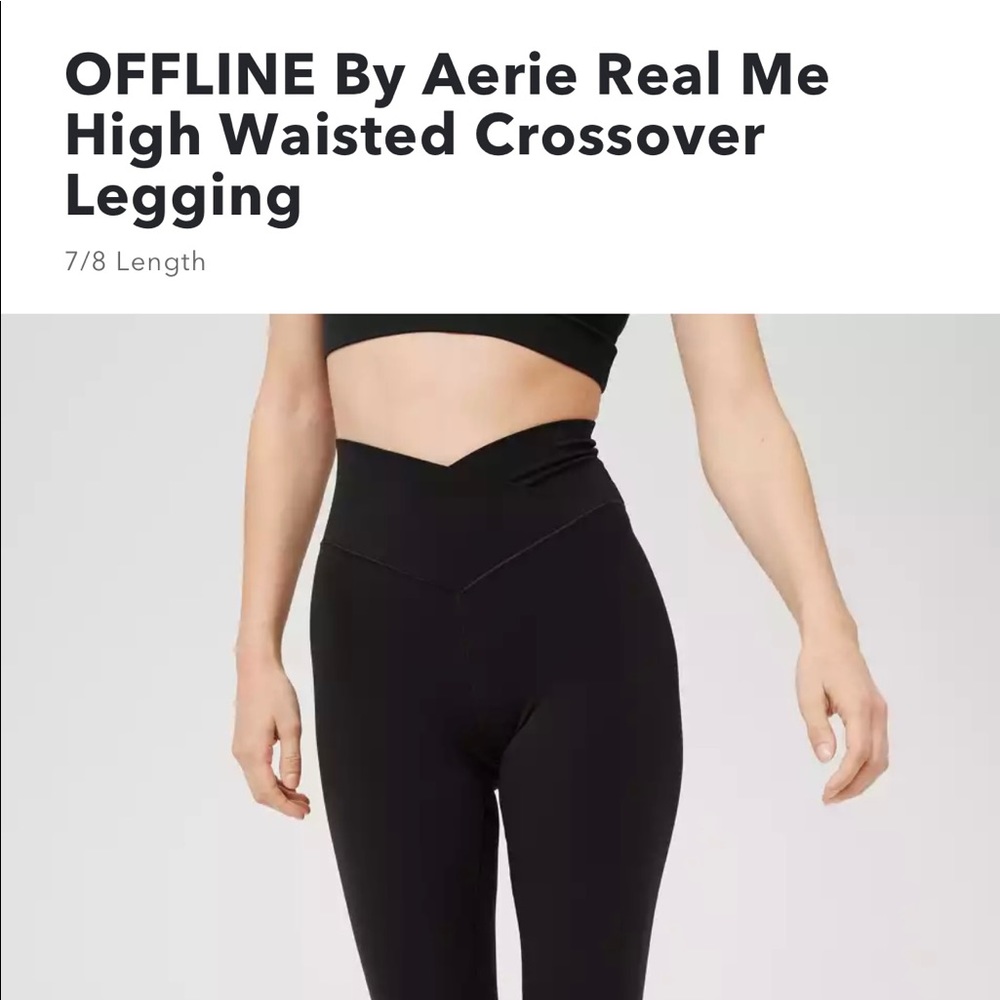 OFFLINE High Waisted Crossover Leggings
